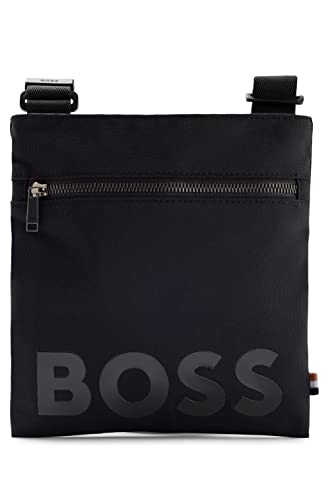 BOSS Herren Catch_s Zip Env Umh ngetasche, Black1, Einheitsgröße EU