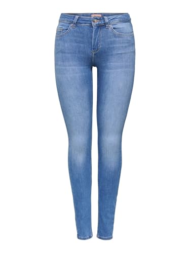 ONLY Female Skinny Jeans ONLBLUSH Mittlere Taille Skinny Fit Jeans