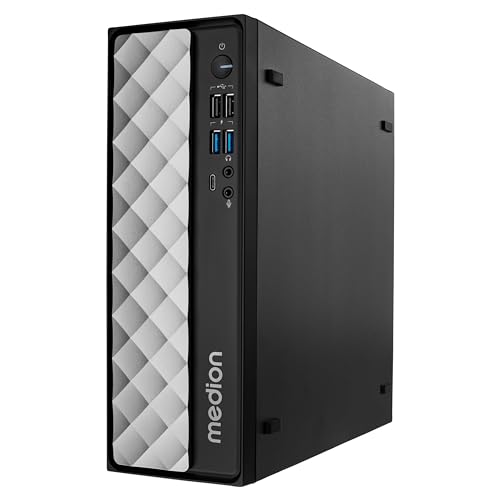 MEDION T80 Multimedia Mini PC (Intel Core i5-12450H, 16GB DDR4 RAM, 512GB SSD, Intel UHD, WLAN, Windows 11)