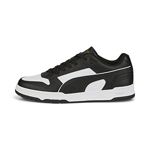 PUMA Unisex Rbd Game Low Turnschuhe, Puma Black Puma White Puma Team Gold, 43 EU