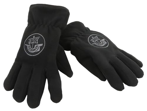 F.C. Hansa Rostock Fleecehandschuh | THINSULATE | Handschuhe | schwarz | Größe L - Plus Lesezeichen Wir lieben Fußball