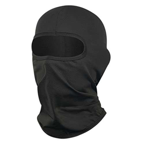 LONGKING Sturmhaube,Skimaske,Balaclava für Damen und Herren–UV-Schutz,Winddicht Warm,Motorradfahren,Snowboarden für Radfahren Outdoor Sports,Schwarz