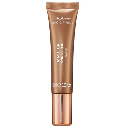 M. Asam MAGIC FINISH Make-up Mousse Classic Probe (Tube 10ml) – 4-in-1: Primer, Make up, Puder & Concealer, natürliche & leichte Foundation für jeden Hauttyp, vegane Schminke