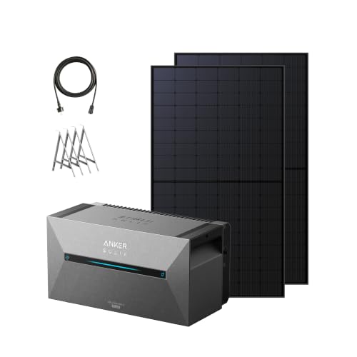 Anker SOLIX 2 Plus Solarbank + 2× 500W Topcon Solarpanel