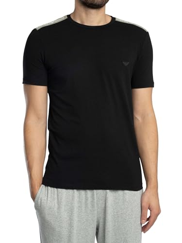 EMPORIO ARMANI Man Core Logoband S/Sleeve T-Shirt Schwarz L, Schwarz, L