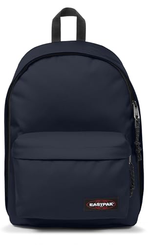 EASTPAK Out of Office Rucksack 27L (44 x 29,5 x 22 cm), Laptopfach 13–15 Zoll, wasserabweisender Schul- & Arbeitsrucksack, robuster Tagesrucksack mit gepolsterten Trägern - ULTRA MARINE