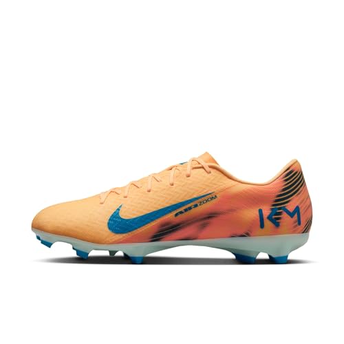 Nike Herren Mercurial Vapor 16 Academy 'Kylian Mbappé' Multi-Ground Low-Top Fußballschuhe, Melon Tint/Neo Turq/Igloo, 42