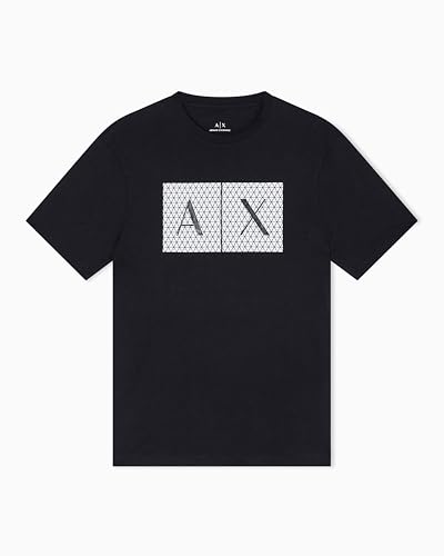 Armani Exchange Herren 8nztck T-Shirt, Schwarz, S