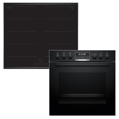 Bosch HND679LS62 Set Einbauherd HEG578BB4 + Induktionskochfeld NXX675CB5E