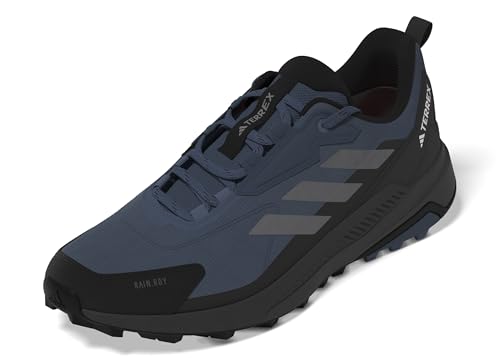 adidas Herren Terrex Anylander RAIN.RDY Hiking Shoes, Wonder Steel/Grey Three/core Black, 43 1/3 EU