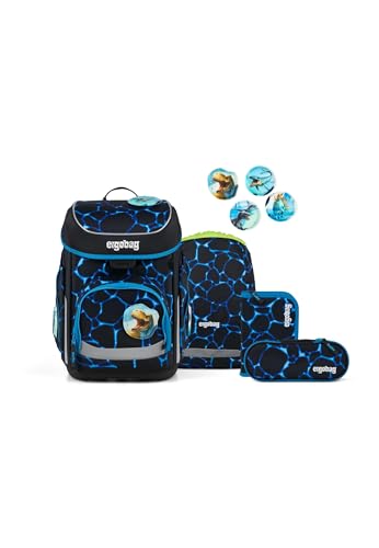 ergobag cubo Set ergonomischer Schulranzen Klassisch 5-teilig 1. Klasse Grundschule