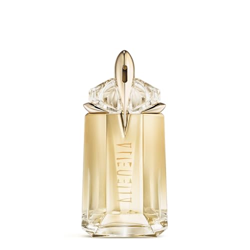 MUGLER Alien Goddess Eau de Parfum, Damen-Parfum, Blumig, amberartig und holzig, Göttlicher Duft, Nachfüllbar, 60 ml