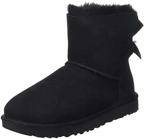 UGG Damen Mini Bailey Bow Ii Classic Boot, Schwarz, 39 EU