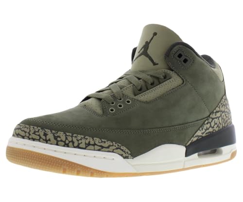 NIKE Sneaker AIR Jordan 3 Retro Grün Herren DN3707-202 42 1/2