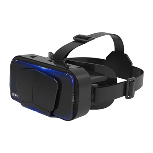 ieron 3D-Brille VR VR Virtual Reality Headset 360° Panorama großer Bildschirm An-Ti Bluelight verstellbar Pupillenabstand für Filme Spiele
