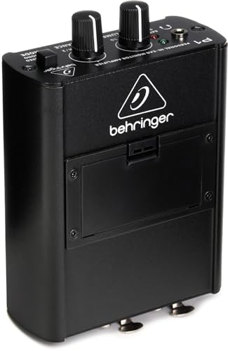 Behringer POWERPLAY P1 Persönlicher In-Ear Monitor Verstärker Kompakter und Leistungsstarker Audioverstärker für Musiker