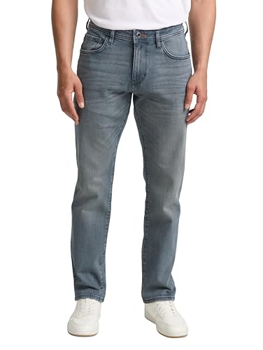 TOM TAILOR Herren 1048364 TTMARVIN Straight Jeans mit Stretch, 10162-Mid Stone Blue Grey Denim, 34W / 34L