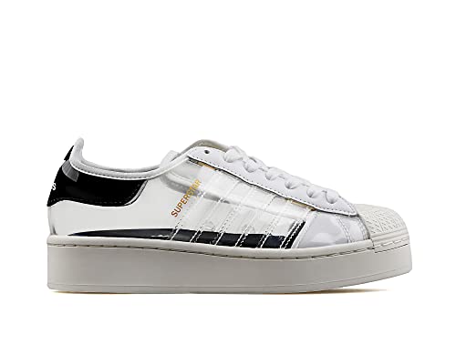 adidas Damen Superstar Bold W Sneaker Grau, 39 1/3