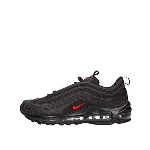 Nike Herren Air Max 97 Sneakers, Mehrfarbig (Black/University Red/Black 001)