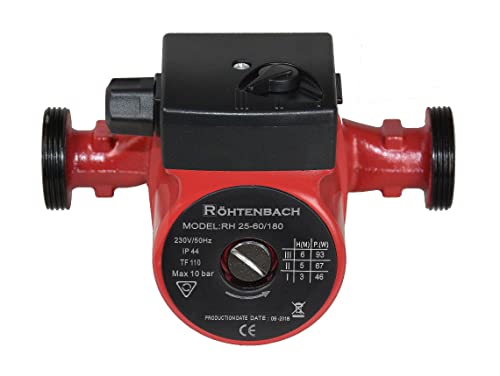 Rohtenbach 001530 RH 25-60/180 Umwälzpumpe für Wasser