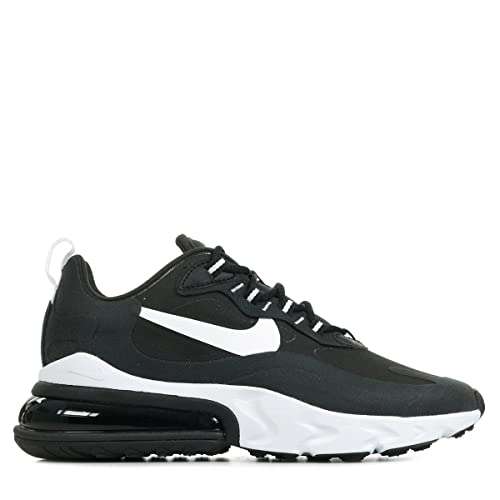 Nike Damen W AIR MAX 270 React Laufschuh, Multicolore Black White Black Black Black White, 37.5 EU