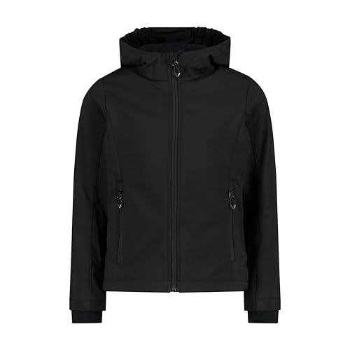 CMP - Kid G-Jacke mit fester Kapuze, Schwarz, 140