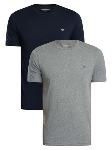 Man's Endurance 2-Pack Crew Neck T-Shirt Blue S Regular Fit, blau, S