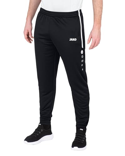 JAKO Herren Trainingshose Active I Sporthose Herren lang mit Elastischem Bund & Seitentaschen I Trainingshose Herren lang
