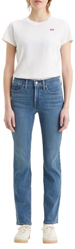Levi's Damen Jeanshose 314 Shaping mit Stretch-Anteil, Straight Fit, Blau (Lapis Bare), W30/L32