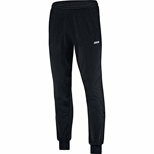 JAKO Herren Polyesterhose Classico, Schwarz, M
