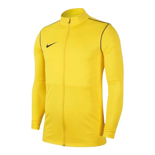 Nike FJ3022-719 M NK DF PARK20 TRK JKT K R Jacket Herren TOUR YELLOW/BLACK/BLACK Größe L