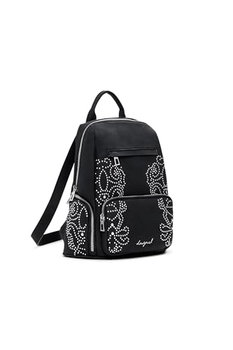 Desigual Rucksack Freizeitrucksack Chester Poker Face Mini Backpack Black schwarz