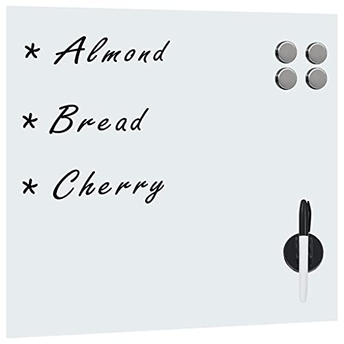 Generisch Magnettafel Wandmontage Glas 40x40 cm,B¨¹robedarf,Pr?sentationsbedarf,Whiteboards,285372