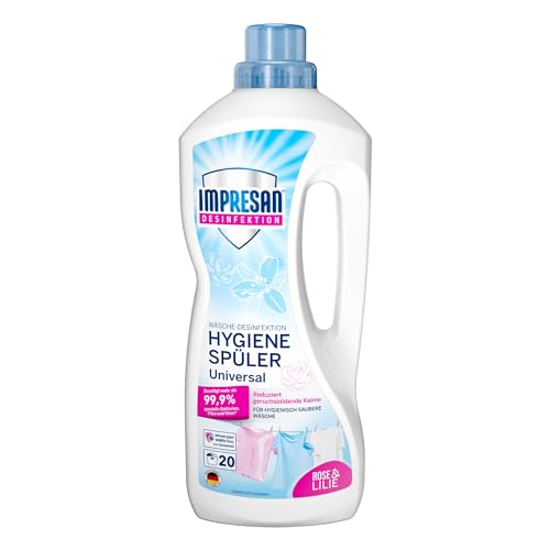 IMPRESAN Hygiene-Spüler Universal | Wäschedesinfektion für hygienisch reine Wäsche | Effektiv gegen Bakterien, Pilze & Viren | 1500 ml