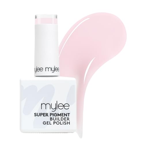 Mylee Super Pigment Aufbaugel 13ml – Rose Petal – Intensive Farbe, Stärke & Formgebung – In 2 Schichten deckend, hält bis zu 4 Wochen an, Veganes – Aufbaugel für starke, makellose Nägel