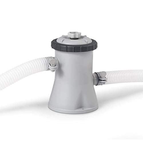 Intex Filterpumpe mit Kartusche, 1250 l/h, für Pool, Filterpumpe, Grau, localization_B07NB47Y2H