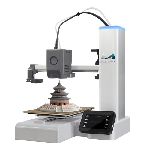 MALYAN M200 Ultra 3D Drucker, Max 600mm/s Hochgeschwindigkeits Drucker mit Full-Auto Leveling Out of The Box, KI-Überwachung mit Kamera, Schnellwechseldüse + PEI-Platte, Druckgröße 180x180x180mm