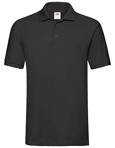 Fruit of the Loom Premium Polo S M L XL XXL 3XL auch Farbsets Schwarz XXL