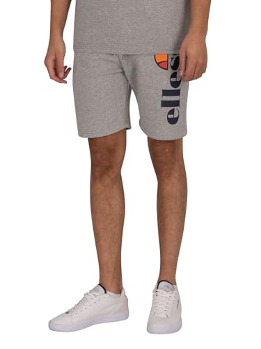 Ellesse Mens Bossini Fleece Short, Grey Marl, MED