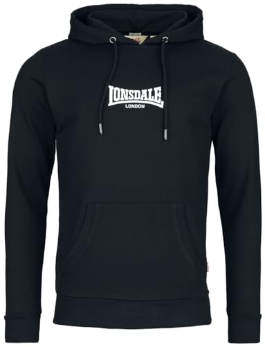 Lonsdale London BEETHAM Männer Kapuzenpullover schwarz L 60% Baumwolle, 40% Polyester Streetwear