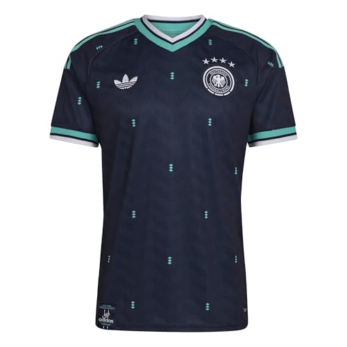 adidas DFB Germany Deutschland Away Trikot Jersey (DE/NL/SE/PL, Alphanumerisch, XL, Regular, Regular, Navy)