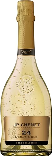 J.P. Chenet - Gold Collection 24 Carat, Sekt mit echten, feinen Goldflocken (1 x 0,75 L)