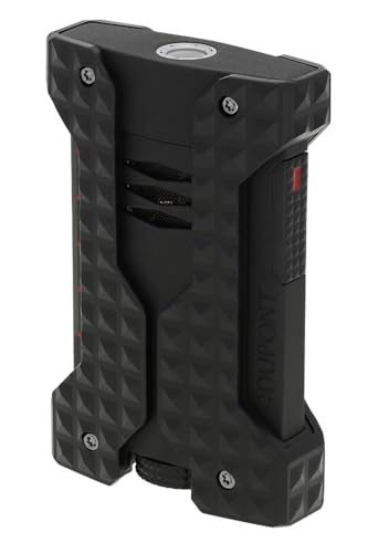 S.T. Dupont W21323 Feuerzeug Windproof Jet Schwarz