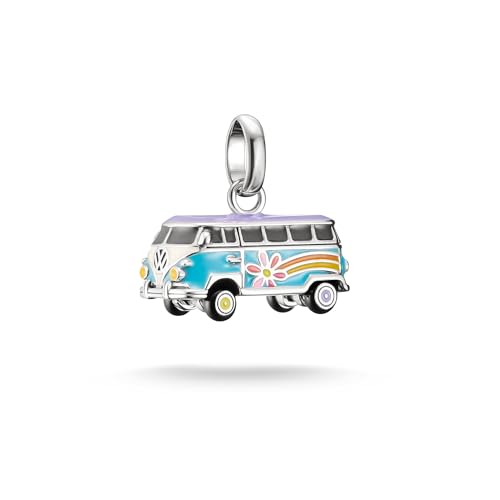 THOMAS SABO Charm-Anhänger Hippie Bus Connect Silber CC1324-664-7