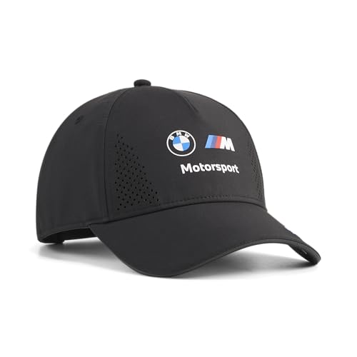 PUMA BMW M Motorsport Team Baseball Kappe – Schwarz – Einheitsgröße