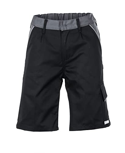 Planam 2714052 Highline Shorts, Schwarz/Schiefer/Zink, Größe L