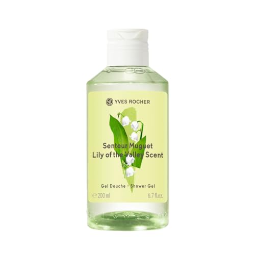 Yves Rocher LA COLLECTION Duschgel Maiglöckchen|erfrischende Pflegedusche, mit feinem Schaum