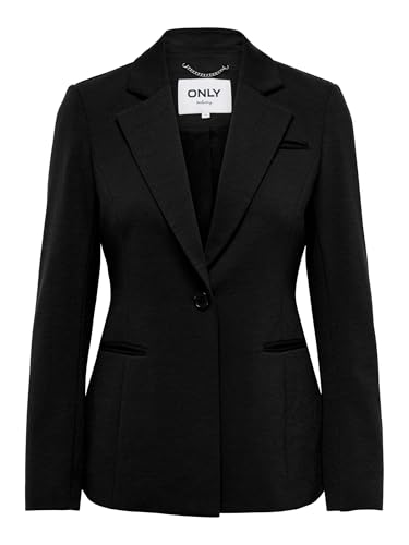 ONLY Damen ONLPEACH L/S FIT TLR NOOS Blazer, Schwarz,42