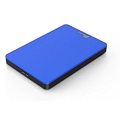 Sonnics 1TB Blau Externe tragbare Festplatte USB 3.0 super schnelle Übertragungsgeschwindigkeit für den Einsatz mit Windows PC,Mac, Xbox ONE und PS4 Fat32