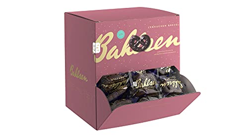 Bahlsen Lebkuchen-Brezel, 1er Pack Thekendispenser, Lebkuchen in Brezelform mit Schokolade, einzeln verpackt (1 x 1,3 kg)